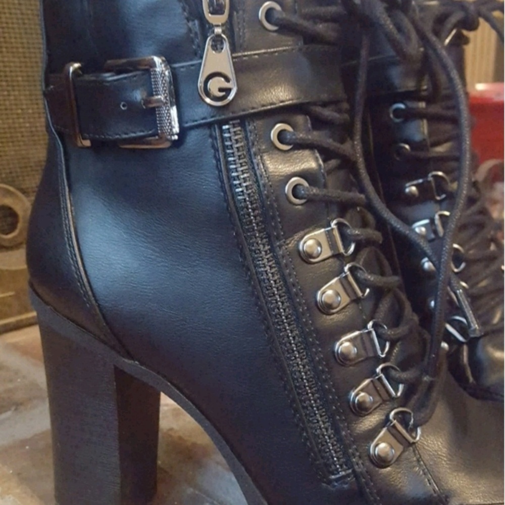 Guess Combat Platform Boot